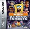 SpongeBob and Friends - Attack of the Toybots Box Art Front